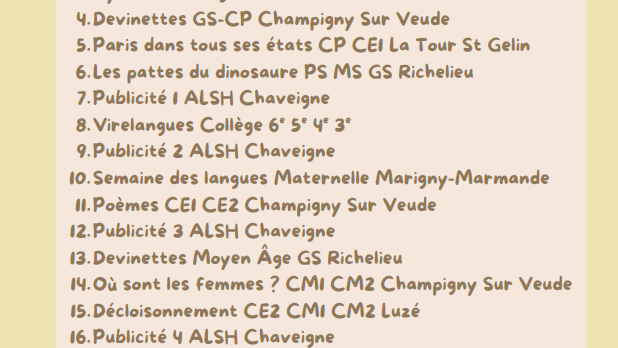 Sommaire Radio TER Richelieu